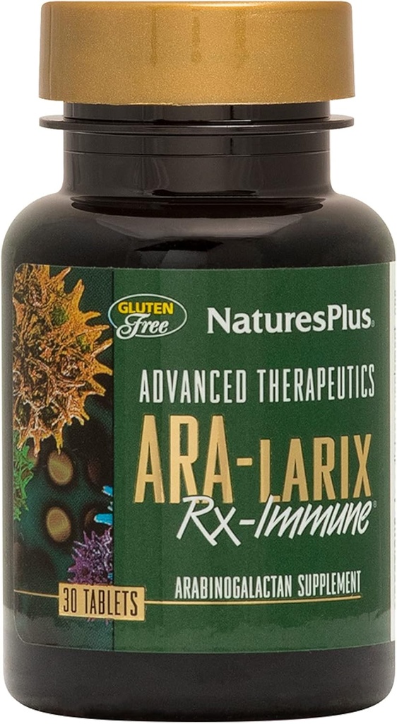 NaturesPlus高度な治療薬Ara-6 Rx免疫健康 - 30錠 - Hypoallergenic、グルテンフリー、ベジタリアン - 30便