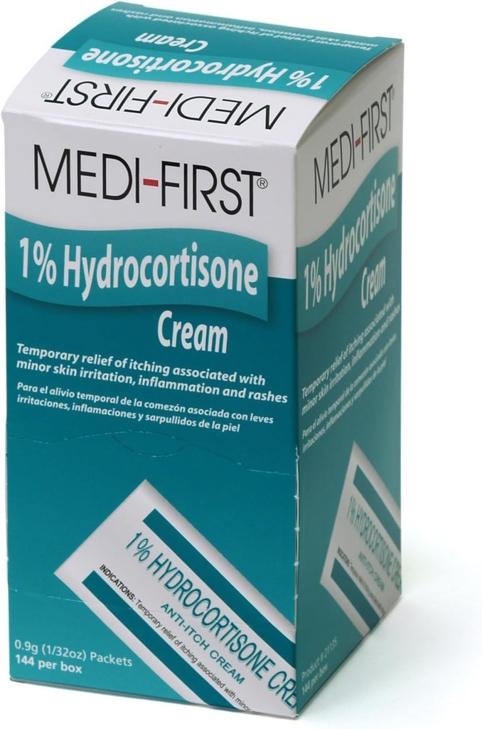 Hydrocortisoneファースト・エイド及び緊急のキット、144のパックのための反イッチのクリームのパケット