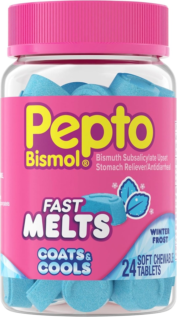 Pepto Bismolの速い溶解、24の計算