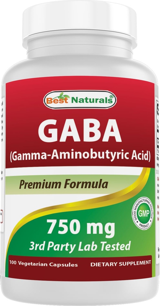 ベストナチュラルガバ750mg 100ベジギーキャップ