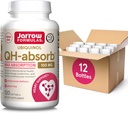 JarrowフォーミュラQH-Absorb、100mg、健康な心血管機能のためのUbiquinolの食事療法の補足、120のSoftgels、120の日の供給、12のパック