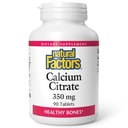 自然な要因、Calciumのクエン酸塩、助けは強い骨および歯、90のタブレット(90のサービング)を維持します