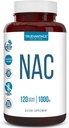 NAC の補足(N アセチル Cysteine) - 1000 の mg の酸化防止サポート - 肝臓の健康および解毒を促進して下さい-肺および免疫の健康-野菜カプセル- 120 の計算- 60 のサービングを後押しします