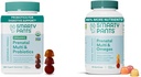 SmartyPantsの女性のMultivitaminのガミーのための有機性プレナタル ビタミン 束: Probiotics、Biotin、Methylfolate、Omega 3、ビタミンD3、B12、B6、A、K及び亜鉛、120の計算