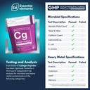 エッセンシャル要素は、男性と女性のためのコラーゲンペプチド粉末を加水分解 - 関節、皮膚、髪とネイルサポート - 15タイプI&III草フィードボブインコラーゲンのグラム - 30サービング