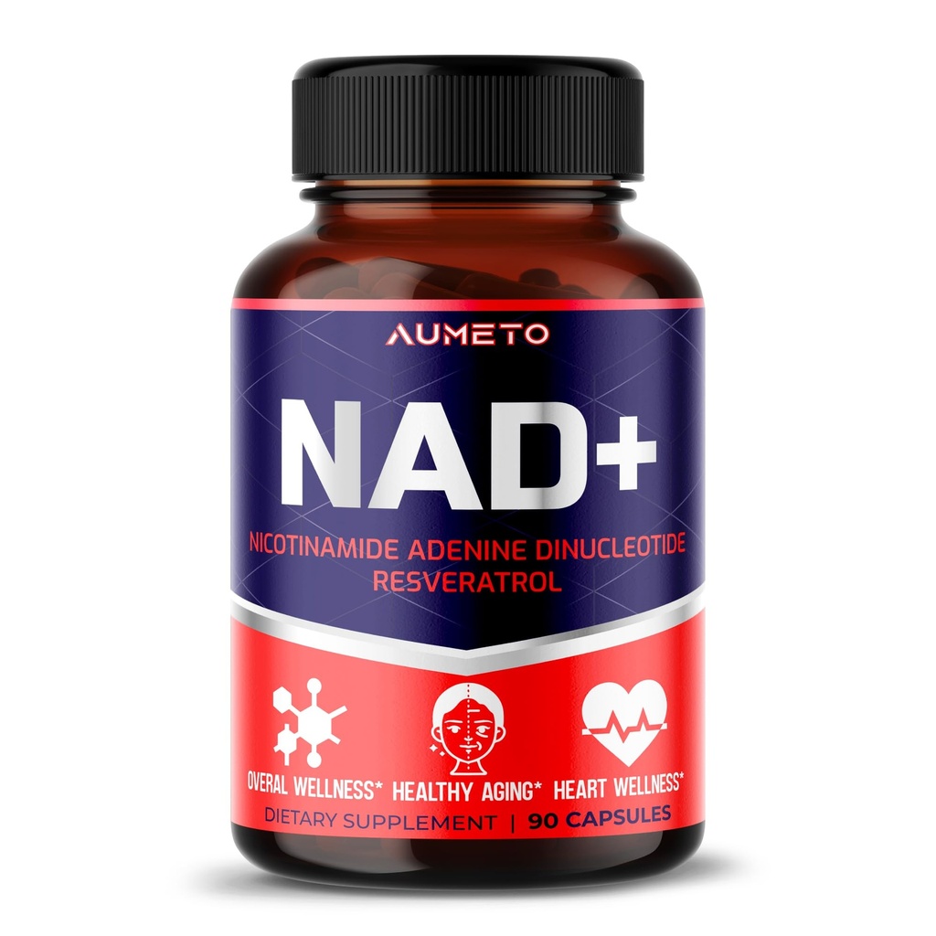トランスレスベラトロール、ケルセチン&ロディオラとNAD + 350mg - 細胞エネルギー、健康な老化と心の健康 - 90カプセル - 米国で作られた非GMO