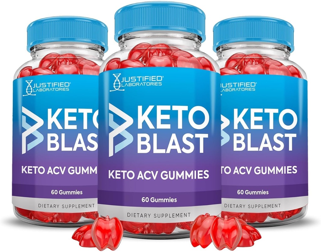 (3 Pack) Apple Cider Vinegar Gummies 1000MG Keto Blast Keto ACV Gummies Advanced Formula Formulated with Pomegranate Beet Juice Powder B12 Vegan Non GMO 180 Gummys