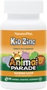 Natures Plus動物のパレードKidZinc、タンジェリン風味 - 90動物の形のロゼンジュ、パック2 - 有機的にキレート亜鉛 - ビーガン、グルテンフリー - 180 Totalサービング