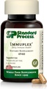 Standard Process Inc. Immuplex - Daily Immune Support Supplement with Folate, Iron, Vitamin C & Vitamin A - Mineral Supplement with Antioxidant Ingredients - 90 Capsules