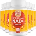 2000 MGのNADの補足、高吸収のLiposomal NAD+、より有効なNicotinamideの肋骨、純粋な及びプラスのブーストの補足、老化の防衛、Metabolism及び細胞、480のsoftgels