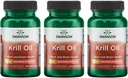 スワンソン EFA- キルオイル - 最大強度 - 1 g、30 Softgels (3 パック)