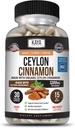Kaya Naturals Ceylon Cinnamon Supplement | 1200mg/サービング, 完全菜食主義者の - 無GMO&グルテンフリー - 30カプセル
