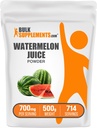 BulkSupplements.com Watermelonジュースパウダー - Watermelonフルーツ、フルーツパウダー、Hydationサプリメント - サービングあたり700mg、500g(1.1ポンド)(パッケージ1)