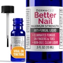 Better Nail - Treatment for Fungus Under & Around the Nail - Maximum Strength, 25% Anti Fungal Solution for Nail Support, Nail Restoring