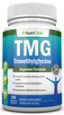 TMG Trimethylglycineサプリメント - 1000mg - 180カプセル - プレミアムピュアベテーヌ無水 - サポートノーマルホモシースタイン&血圧レベル - メチル化プロセスを促進 - 非GMOフォーミュラ