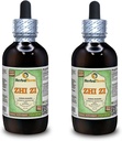 Zhi Zi、ガーデニア(Gardenia Jasminoides)グリセライト、有機乾燥フルーツアルコールフリー液体抽出物(ブランド名:HerbalTerra、米国製)2x4 fl.oz(2x120 ml)