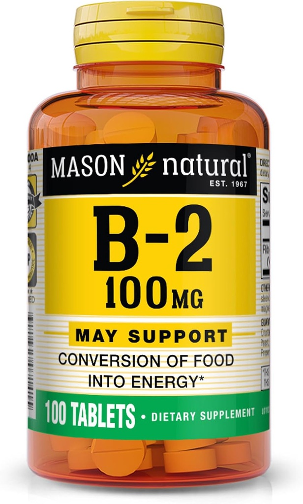 マソンナチュラルビタミンB-2 100mg 100 TABS