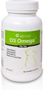 VetOne: Omega 3脂肪酸とO3 OmegaTMクリップのヒント栄養補助食品 - 中および大型犬(60カウントボトル)