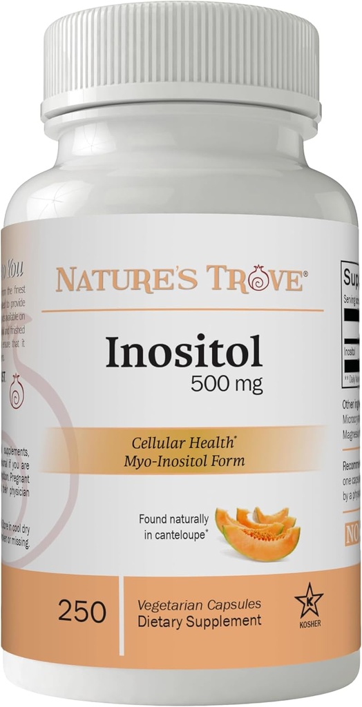 Nature's Trove Inositol 500mg 250カプセル