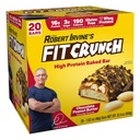 FITCRUNCH の蛋白質棒、スナックのサイズの価値のパック、グルテンフリー、Whey の蛋白質となされる(軽食のサイズ棒、ピーナツのバター)