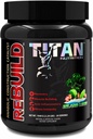 Titan Nutrition Rebuild-Post Workout Recovery Ignitor with Cluster Dextrin, クレアチン, BCAA's (Island Lime, 20 サービング)