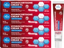 MEDのプライドのハイドロ コルチゾン(Hydrocortisone)のクリーム1% OTCのバルク パック4のX 1 OzのRash、Eczema、バグ ビットのための反エッチングの軟膏