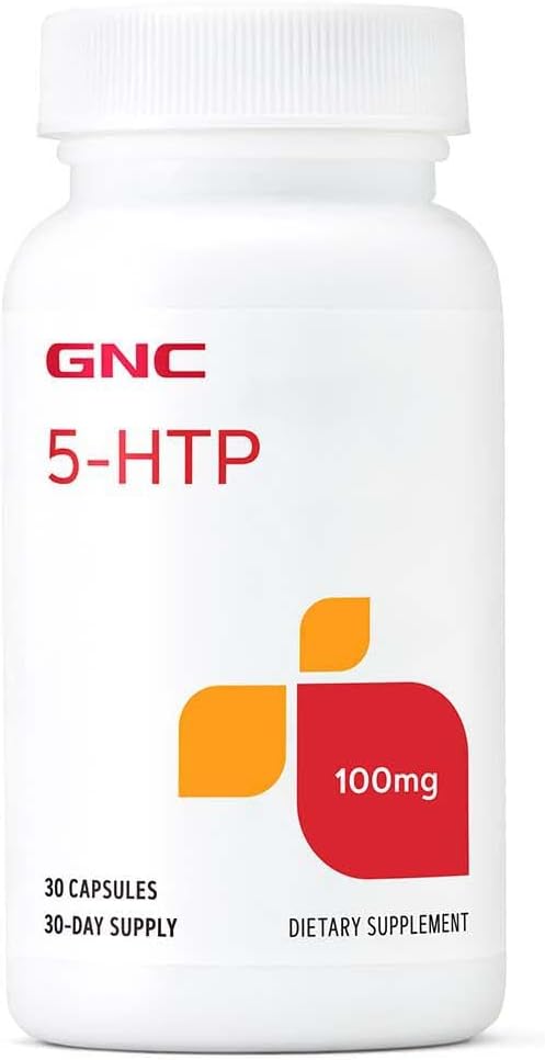 GNC 5-HTP 100mg、グルテンフリー、30カウント