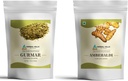 HERBAL HILLS Gurmar Powder & Ambehaldiパウダー | 2個入り(16オンス) | ヘルシーライフに最適