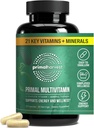 Primal Harvest Primal Multivitamin - Daily Multi-Vitamin Supplement with 21 Essential Vitamins & Minerals for Women & Men - Vitamin A, C, D, E, B12, B6, Biotin, Folic Acid, Zinc, Copper & Selenium