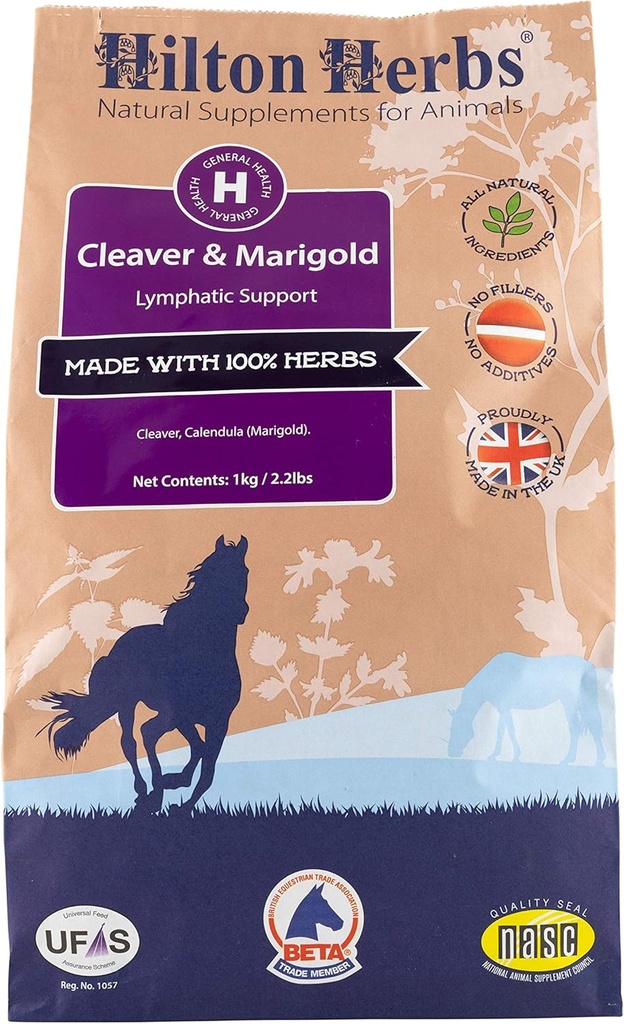 Hilton Herbs Cleavers & Marigold: リンパ系サポート