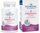 Nordic Naturals Prenatal DHA、Unflavored - 90 ソフトゲル - 830 mg Omega-3 + 400 IU ビタミンD3 - 妊娠中の赤ちゃんの脳開発をサポート&授乳 - 非GMO - 45 サービング