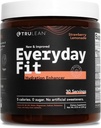 TRULEANの毎日適合水増強物の砂糖の自由な電解質の粉の飲み物BCAAのブレンドKetoのアミノ酸の補足のおいしいいちごLemonade 30のサービング(パッケージ1)