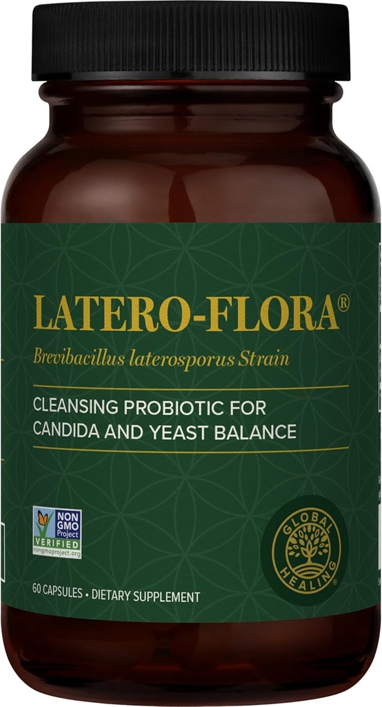 Latero-Flora Probiotic 60 count by Global Healing Center