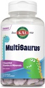 KALのMultiSaurusは子供のためのChewable Multivitamins、11の子供のための必須のビタミンそして鉱物を、混合されたベリー味、グルテンフリー、90のサービング、90の恐竜形Chewablesをからかいます