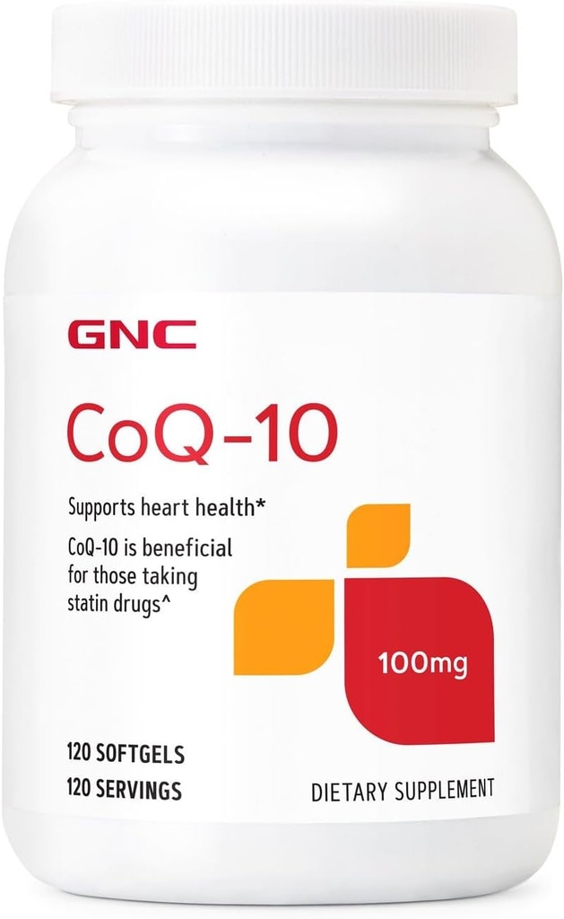 GNC CoQ10 100mgの補足、サポート中心の健康、120のサービング