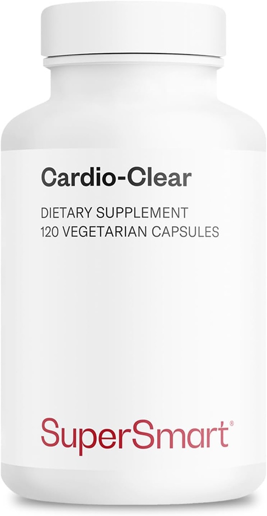 スーパースマート - カーディオクリア(Garlic EDTAサプリメント) - リンゴ酸、Calcium Disodium EDTA、マグネシウム、Bromelain   非GMO&グルテンフリー - 120ベジタリアンカプセル