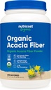 Nutricost Organic Acacia Fiber Powder (2 LB) - USDA Certified Organic, Non-GMO, Gluten Free