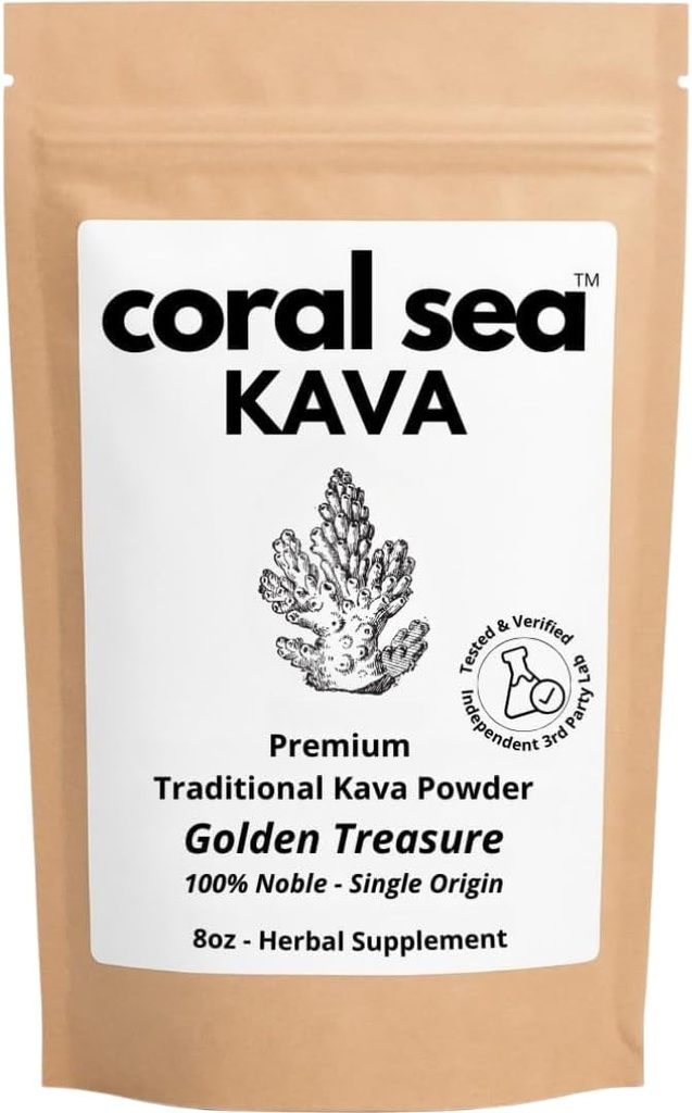 Kavaの粉の貴族のKavaのKavaの根の飲み物のVanuatuの従来の粉砕の茶はバランスのとれた強い自然なビターの味の金宝8ozを Calming