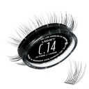 Lashify Curl 14mm Gossamer DIY Eyelash Extensions Refill, ブラック, Easy False Eyelashes for Natural Look(ナチュラルルック用)