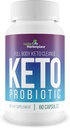 Keto Probiotic - 40ビリオンCfu - 消化の健康、免疫健康、および腸の健康を促進 - Ketoフレンドリープロバイオティクス - フルボディKetoクレンジング補助金 - 男性と女性のためのKetoプロバイオティクスを削減