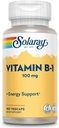 SOLARAYビタミンB-1 100mg | 健康エネルギー代謝・皮膚・脳・心臓・神経系支援 | 100ベジキャップ