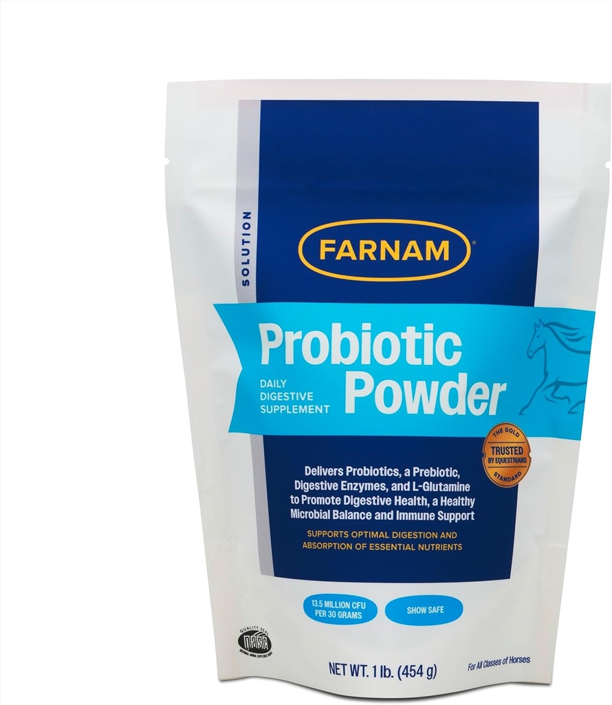 馬、毎日の消化および免疫の健康の補足のためのFarnam Probioticの粉は最適消化のための健康な微生物バランスを維持するのに役立ちます