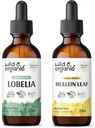 ワイルド&オーガニックロベリアチンチャー2 fl oz & Mullein Tincture2 fl oz