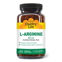 ビタミンB-6、500mg、200ビーガンカプセル、認定グルテンフリー、認定ビーガンとカントリーライフL-アルギニンキャップ