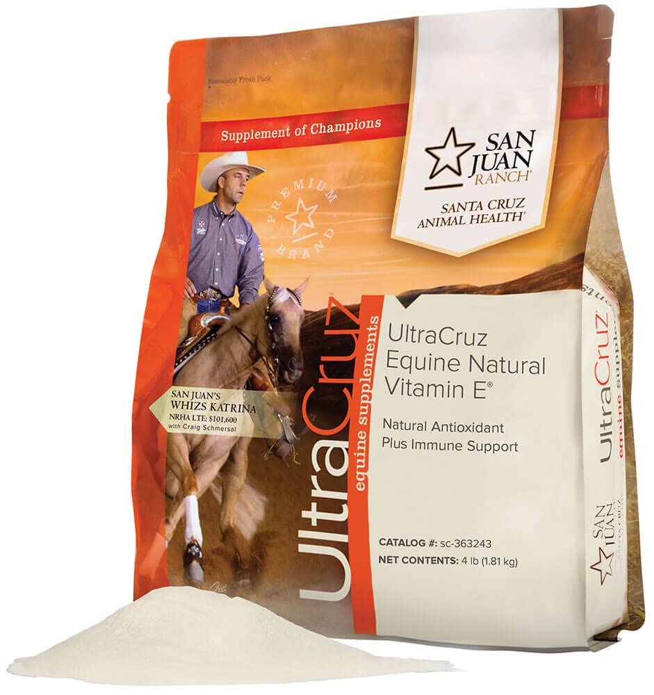 UltraCruz Equineの自然なビタミンE®、粉、4ポンド