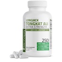 Bronson Longjack Tongkat Ali Extra Strength 250 ベジタリアンカプセル