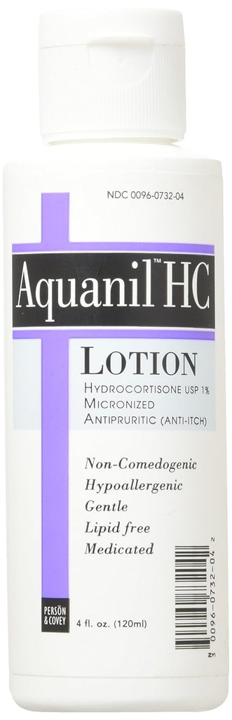 Aquanil Hc Hydrocortisone ローション, 4 oz by Aquanil