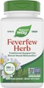 Nature's Way Feverfew Herb, 血液容器のリラックスのための伝統的なサポート*, サービングあたり380 mg, 非GMOプロジェクト検証済み, 100 ビーガンFeverfewカプセル (パッケージ 5 月 Vary)