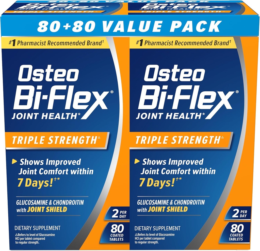Osteo Bi-Flexトリプルフォースツイン、80カウント、2パック