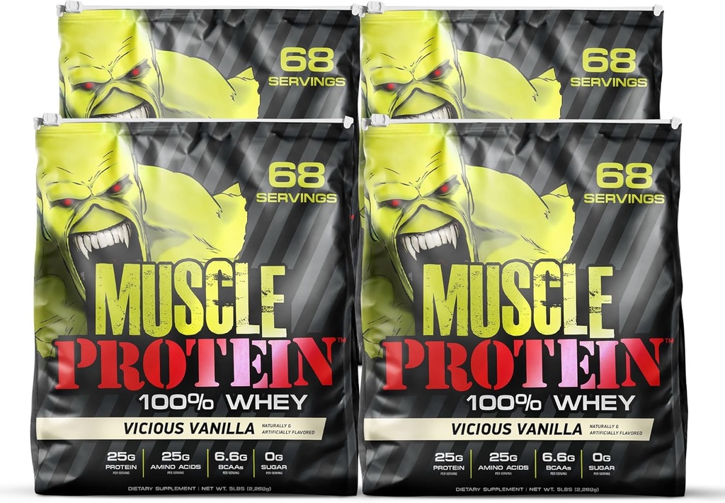 COLOSSAL LABS 筋肉乳蛋白質によって味付けられる蛋白質の粉、25,000mg のアミノ酸/サービング、冷たいろ過される(5月のパッケージ) (20 ポンド)、バニラ